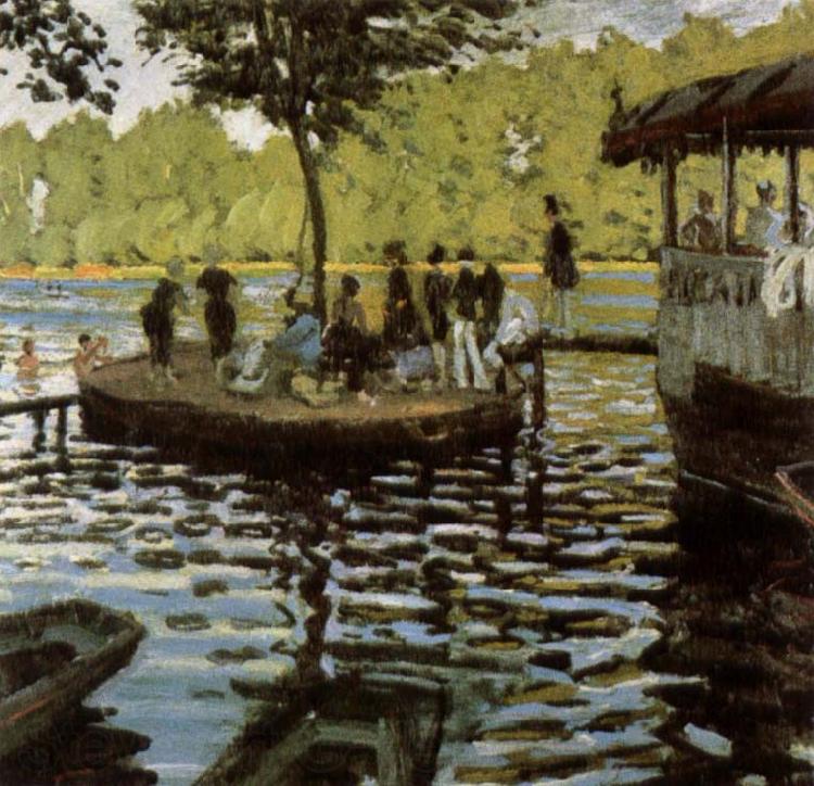 Claude Monet La Grenouillere Spain oil painting art